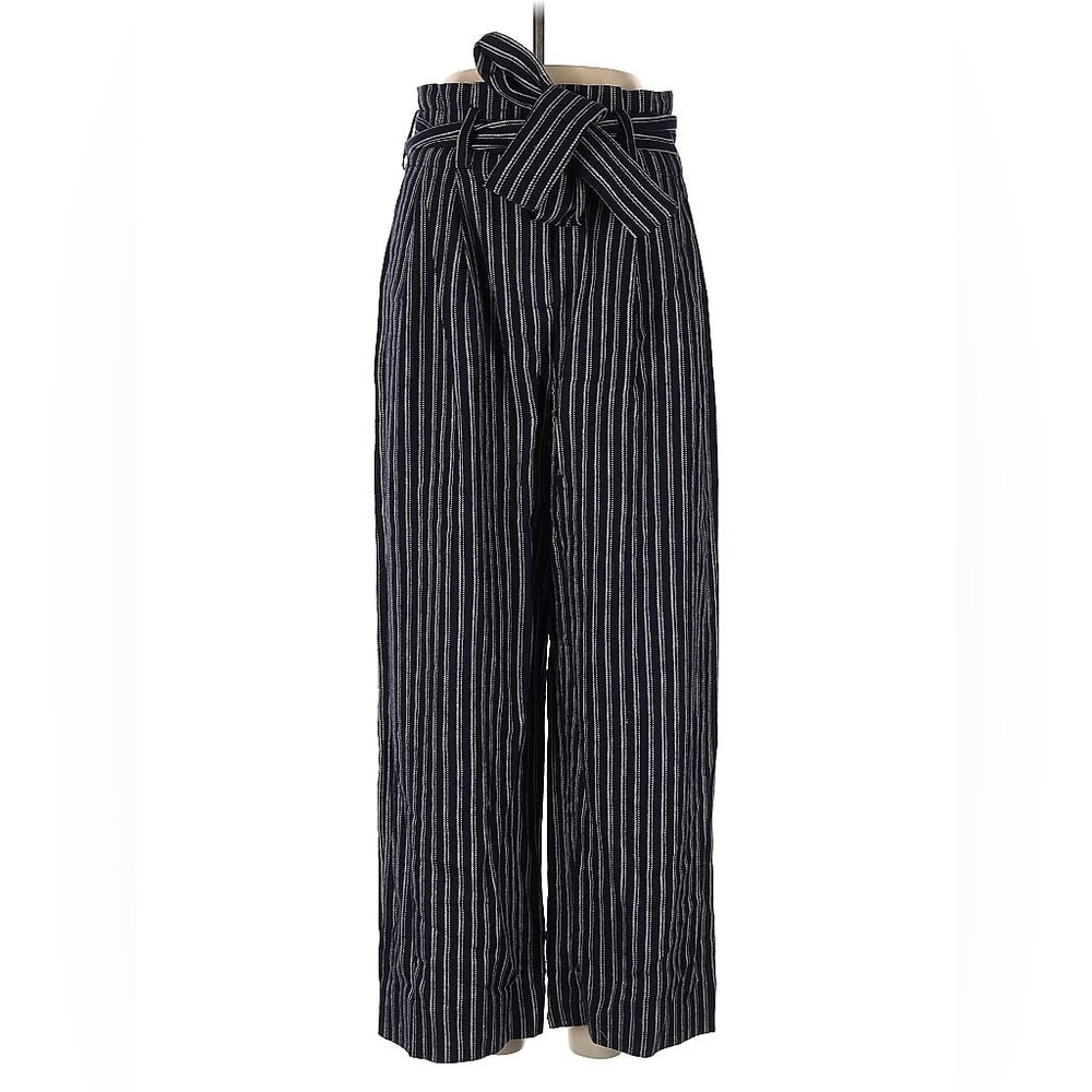 Point Sur (by J. Crew) Striped Paper Bag Pant